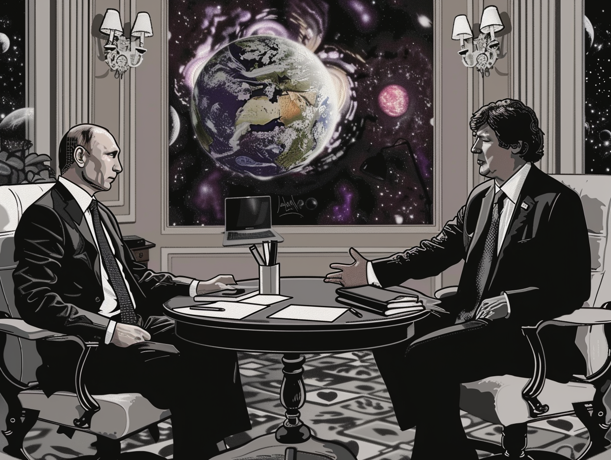 The Journalist & the King: An Interview between Tucker Carlson & Vladimir Putin