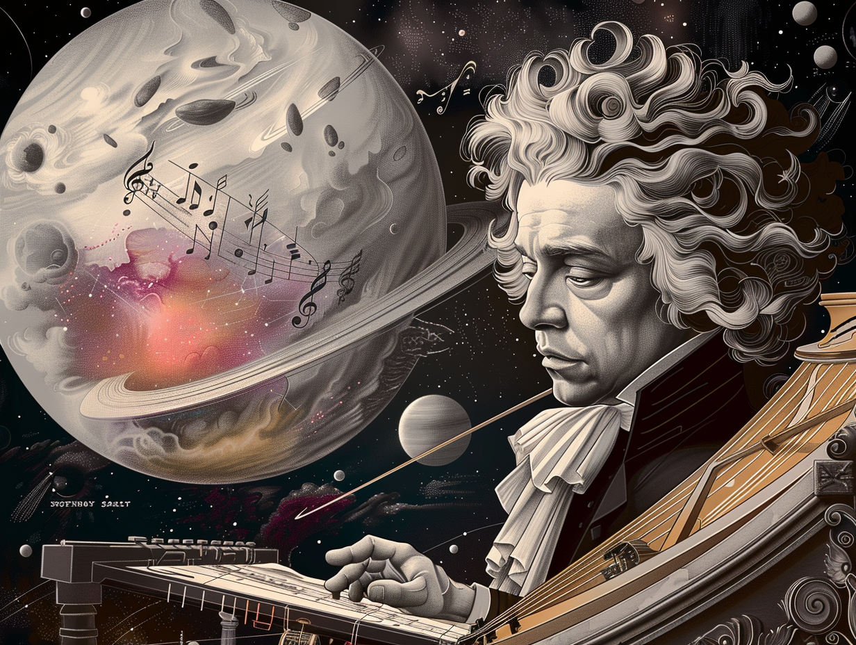 Beethoven's 9th Symphony at 200: The Sounds of Jupiter-Uranus