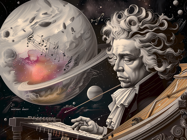 Beethoven's 9th Symphony at 200: The Sounds of Jupiter-Uranus